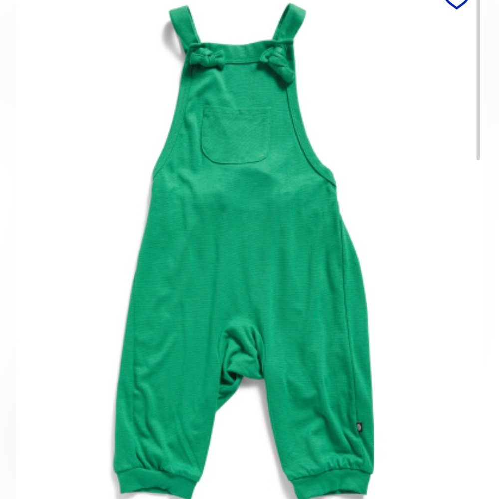 Kyte Baby 4T green jersey overalls